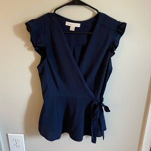 Monteau Blue Blouse